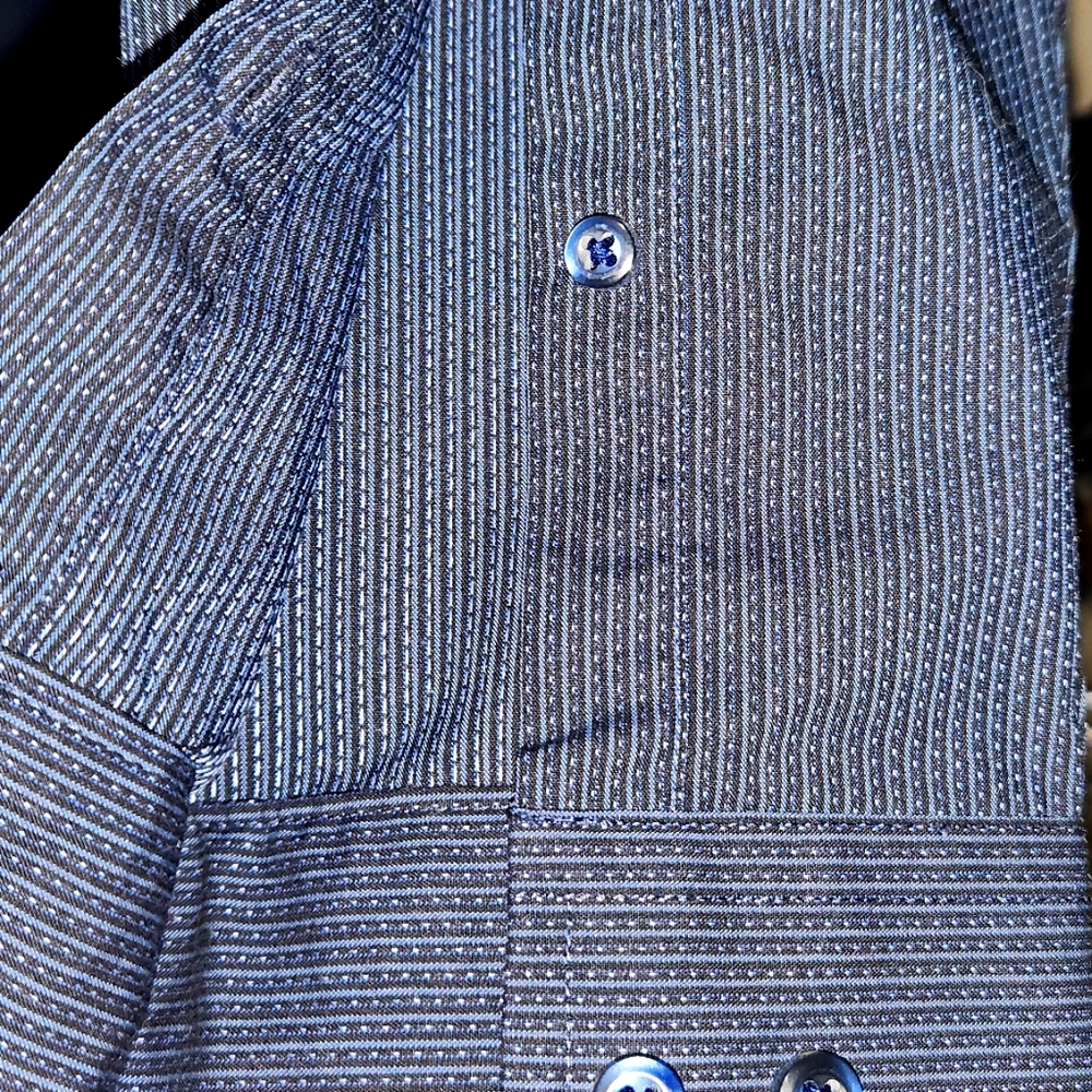 Structure Fitted Lg Button Down 16-16 1/2 - image 3